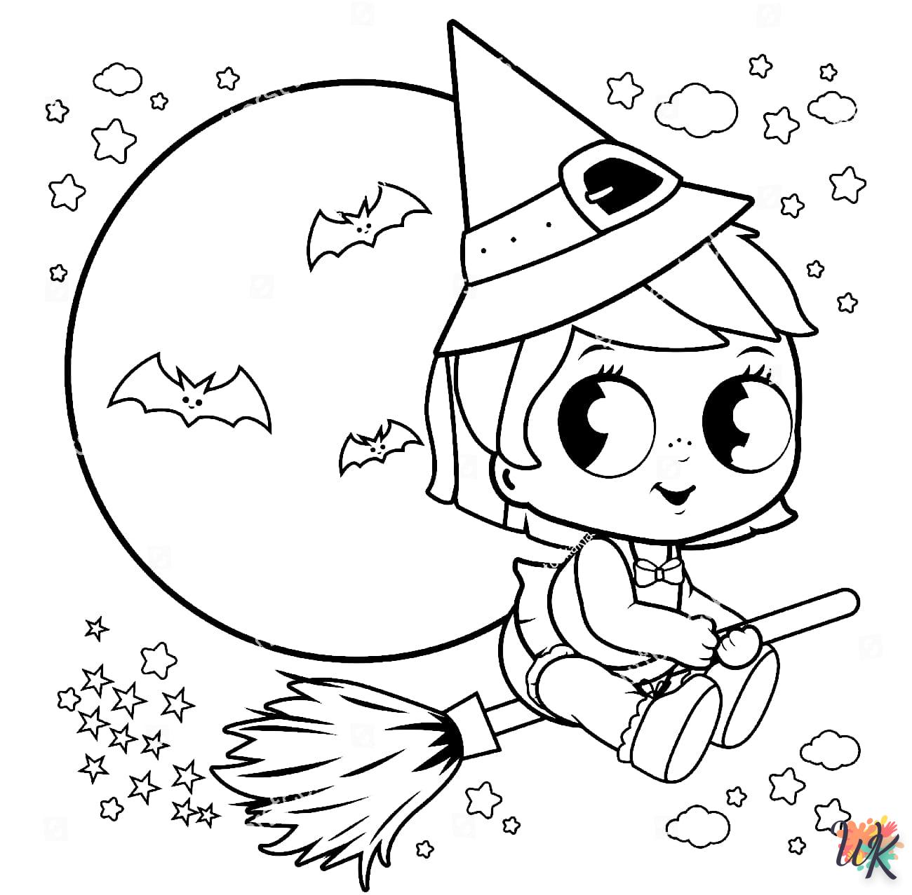 Strega 63 Disegni da Colorare Strega 61